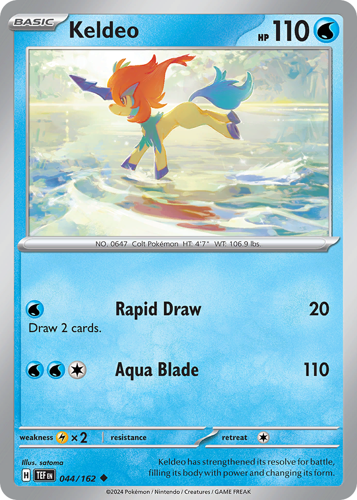 Keldeo - 044/162 - Uncommon