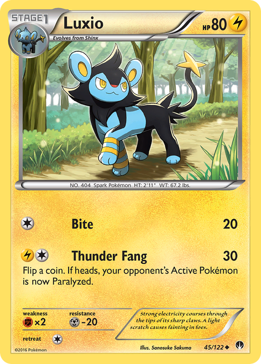 Luxio - 045/122 - Uncommon