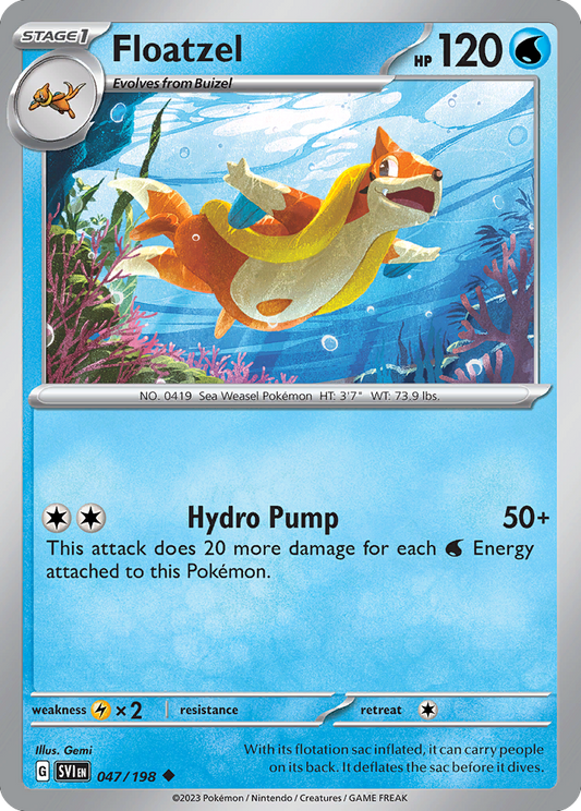 Floatzel - 047/198 - Uncommon