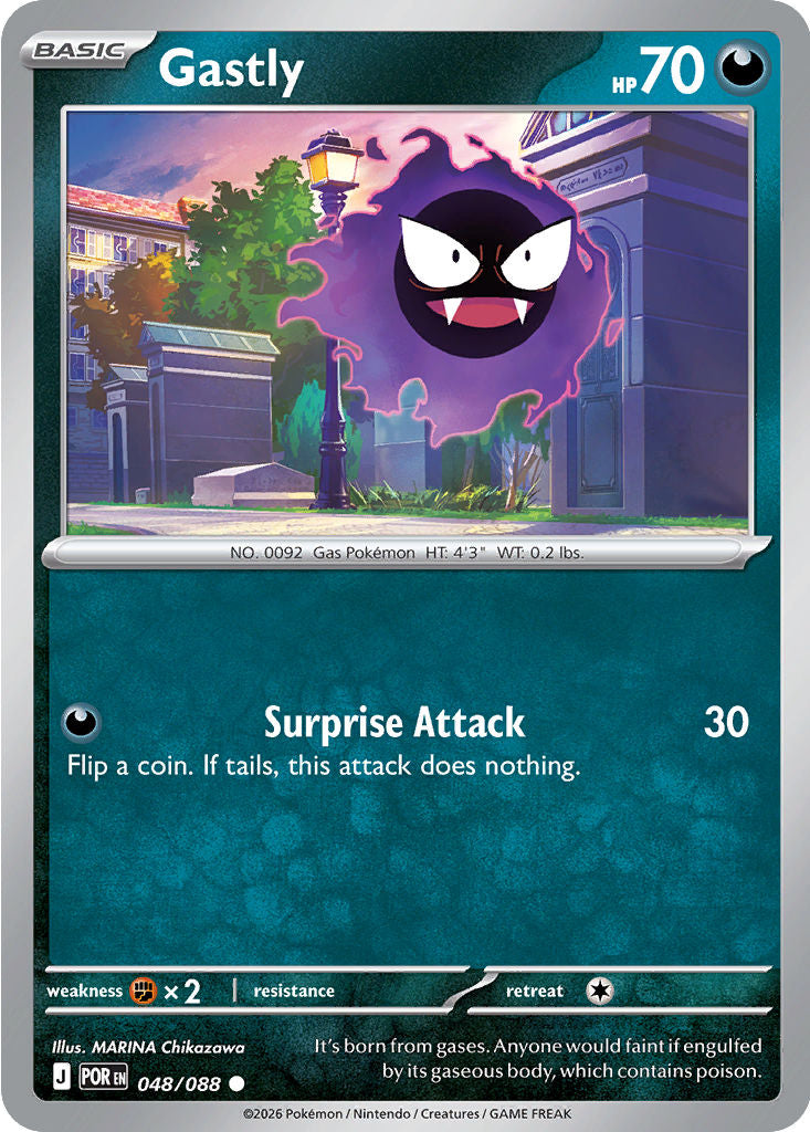 Gastly - 048/088 - Common