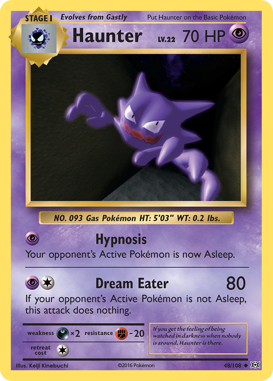 Haunter - 048/108 - Uncommon