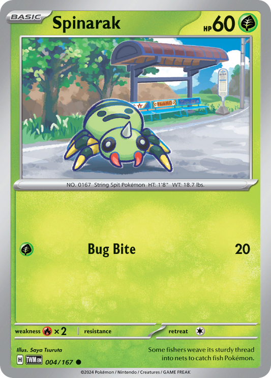 Spinarak - 004/167 - Common