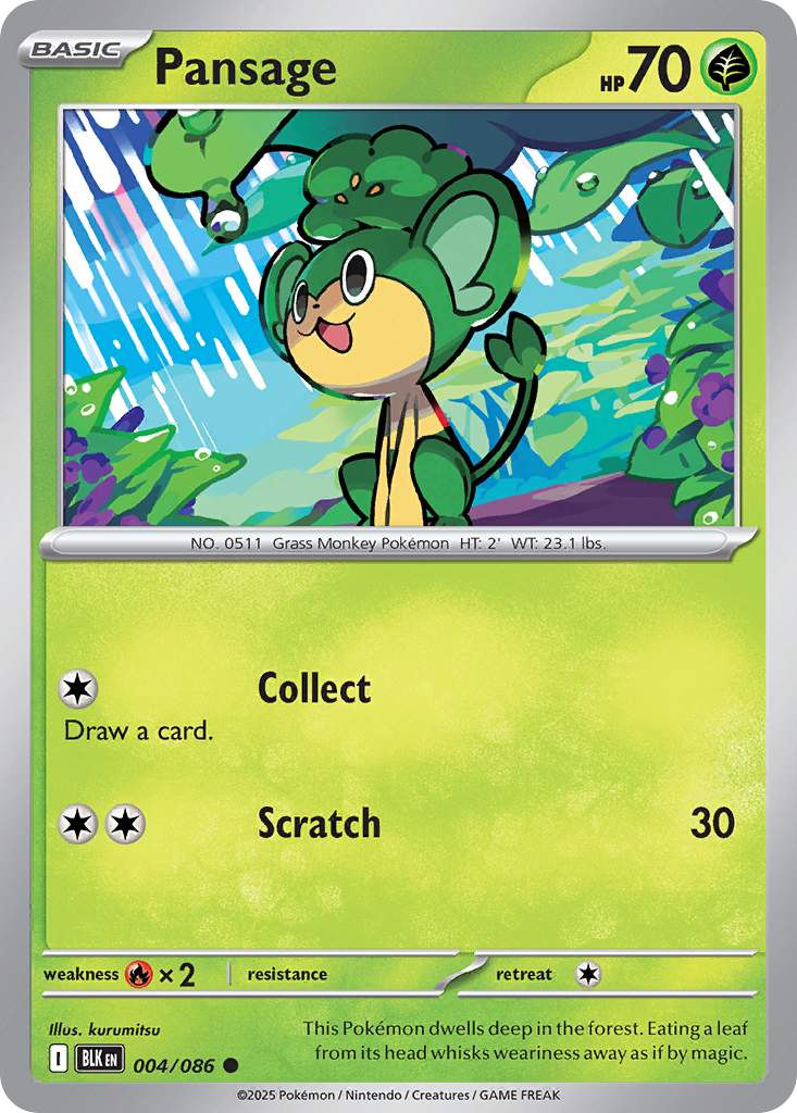 Pansage - 004/086 - Common