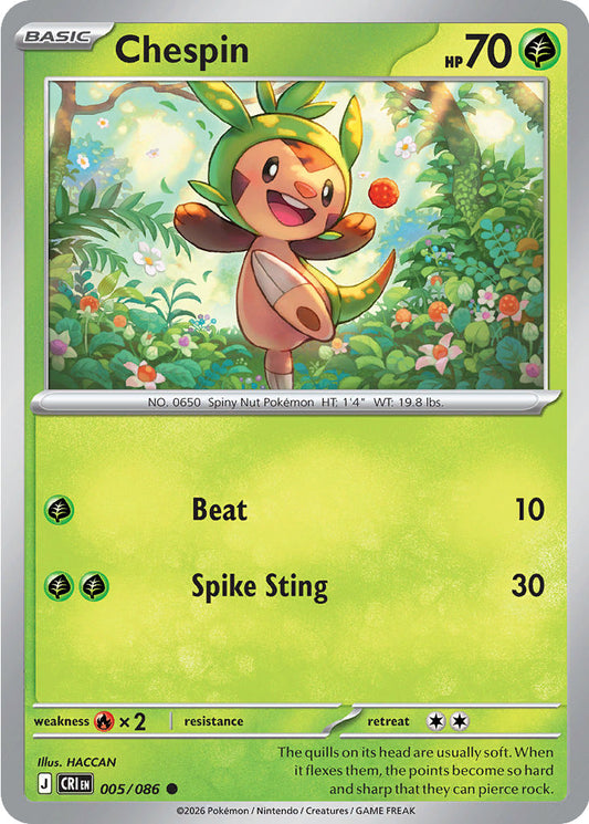 Chespin - 005/086 - Common