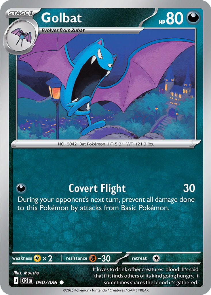 Golbat - 050/086 - Common