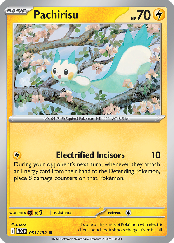 Pachirisu - 051/132 - Common