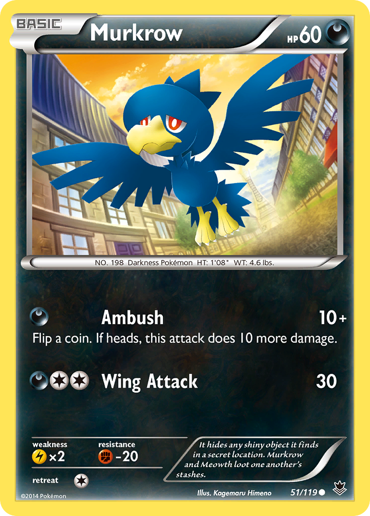Murkrow - 051/119 - Common