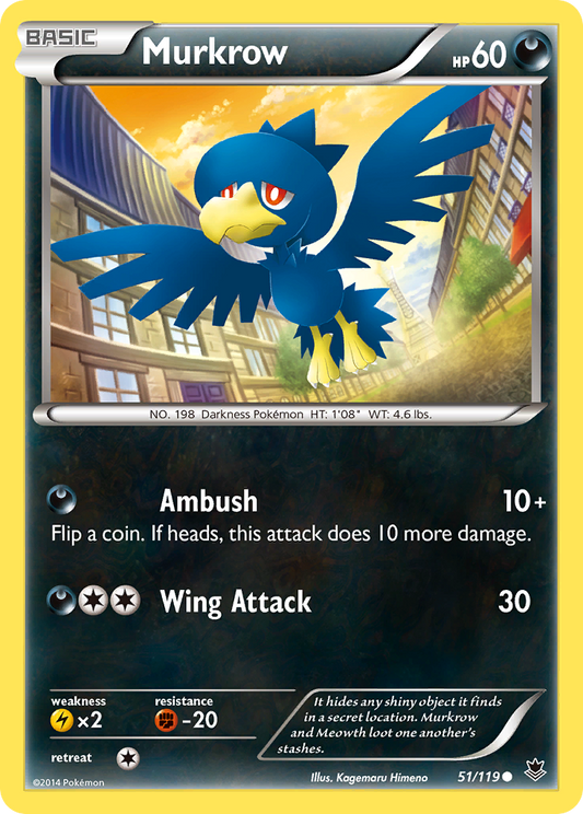 Murkrow - 051/119 - Common