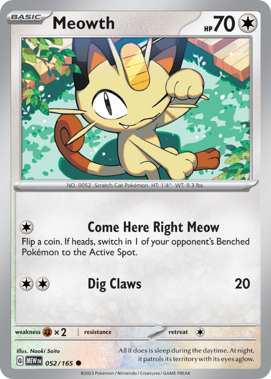 Mewoth - 052/165 - Common