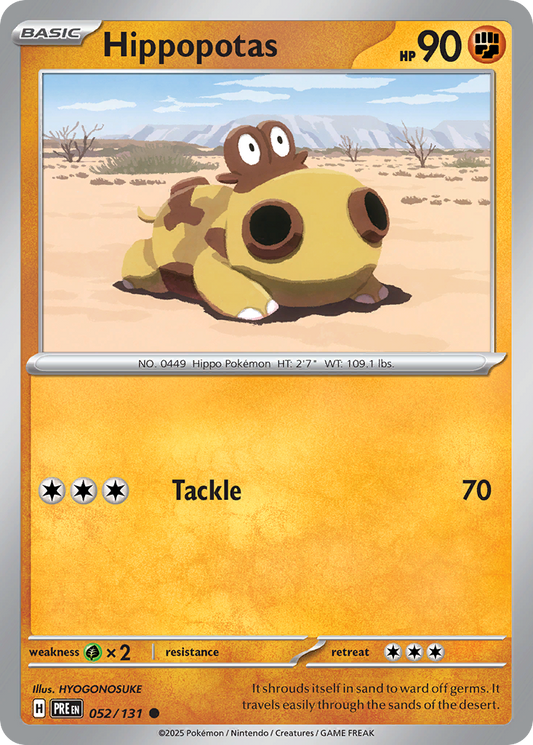 Hippopotas - 052/131 - Common
