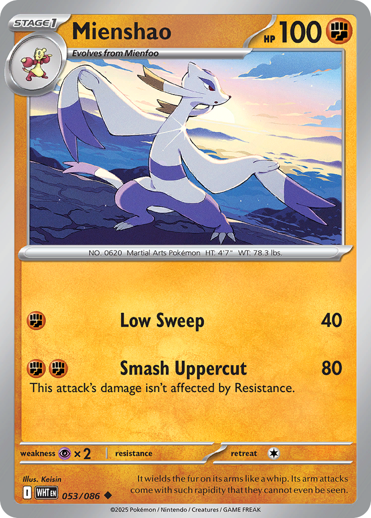 Mienshao - 053/086 - Uncommon
