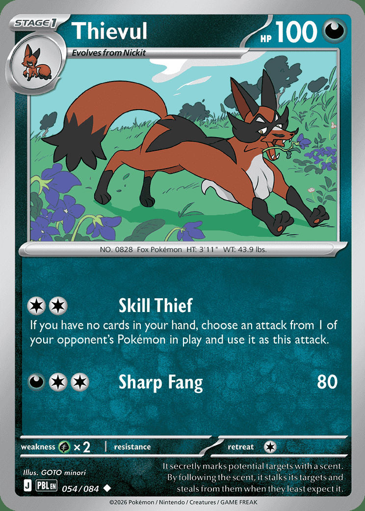Thievul - 054/084 - Uncommon