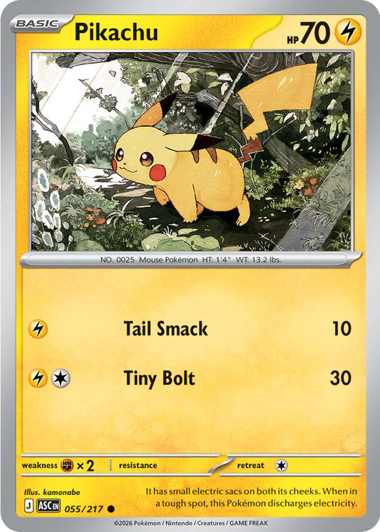 Pikachu - 055/217 - Common