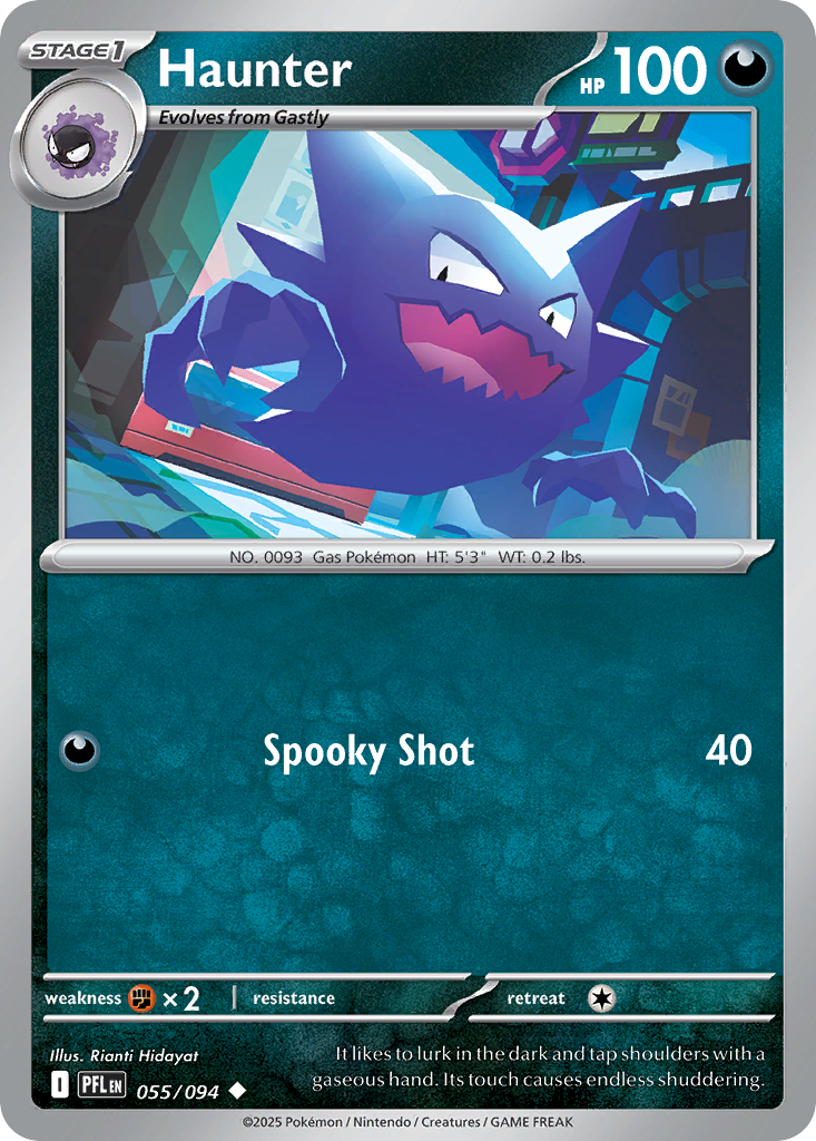 Haunter - 055/094 - Uncommon