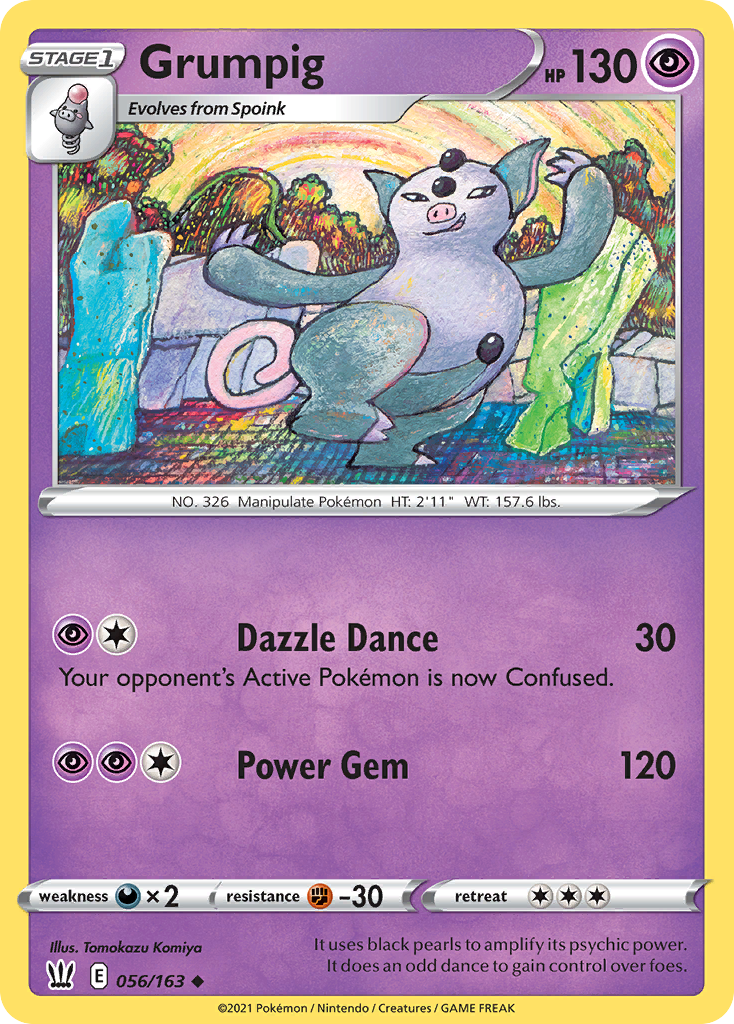 Grumpig - 056/163 - Uncommon