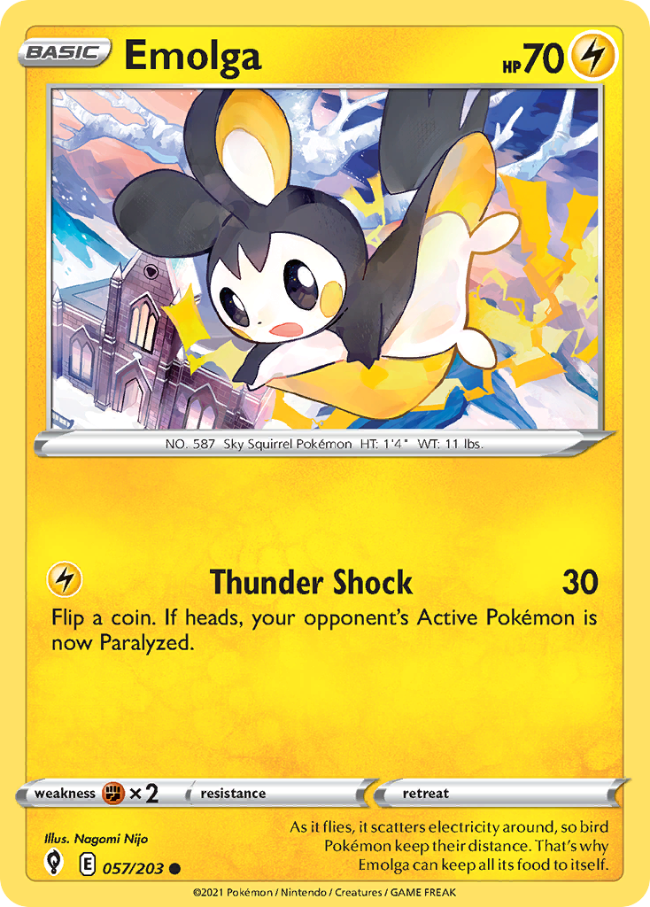 Emolga - 057/203 - Common