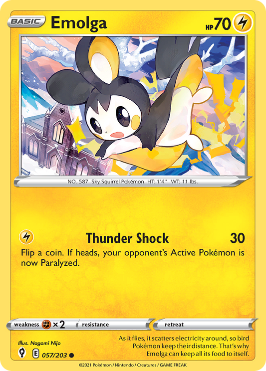 Emolga - 057/203 - Common