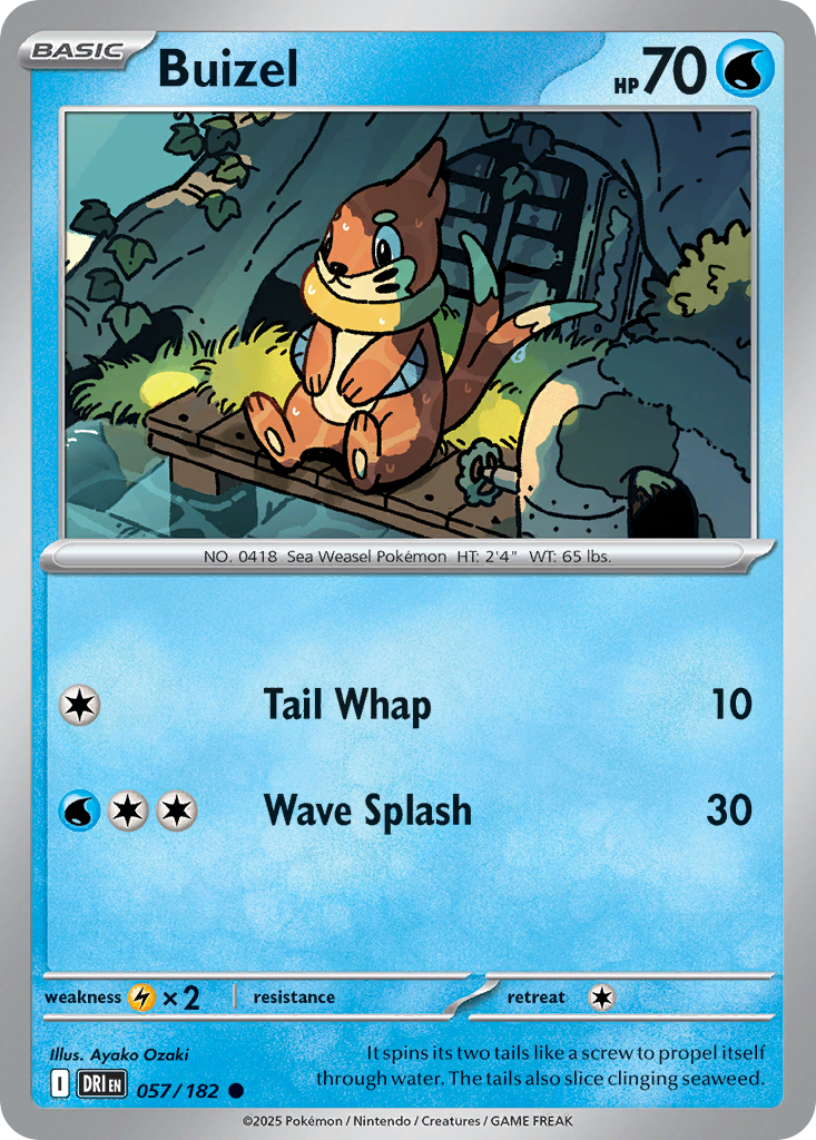 Buizel - 057/182 - Common