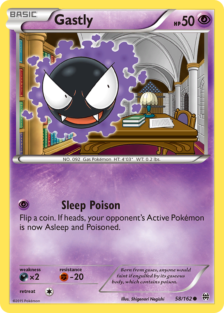 Gastly - 058/162 - Common