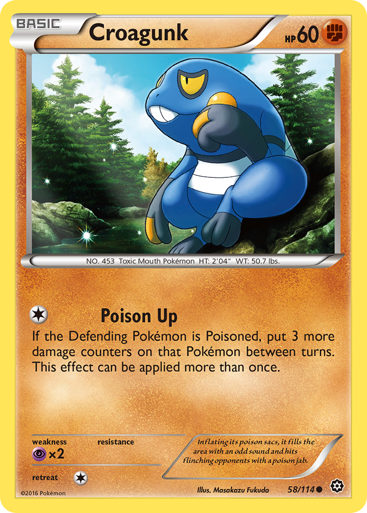 Croagunk - 058/114 - Common