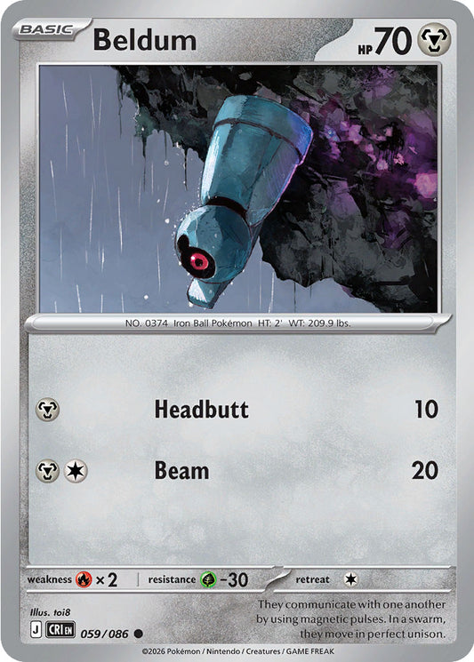 Beldum - 059/086 - Common