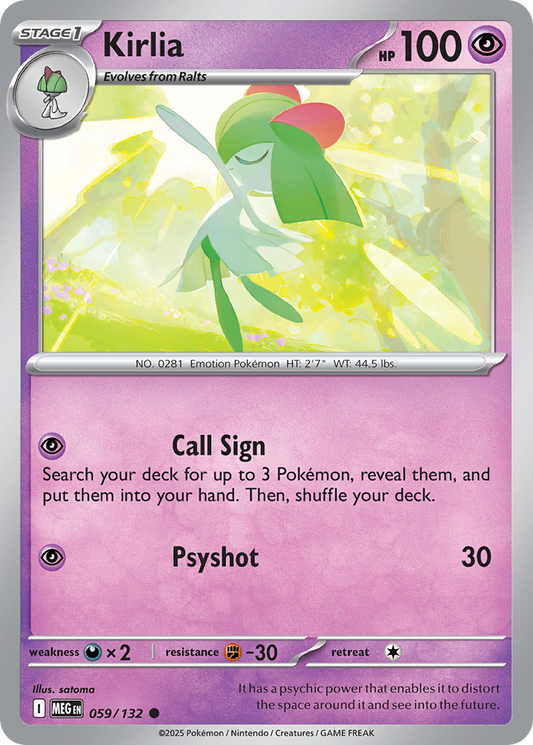 Kirlia - 059/132 - Common