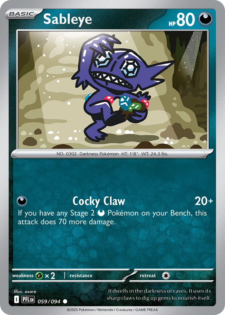 Sableye - 059/094 - Common