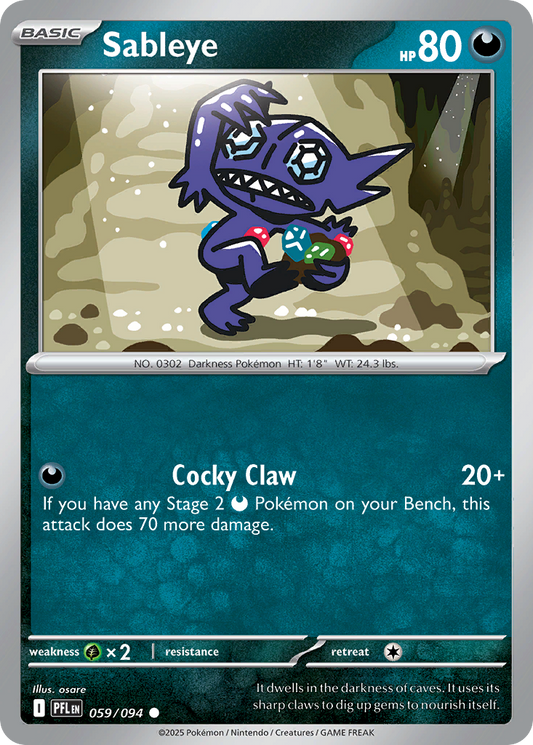 Sableye - 059/094 - Common
