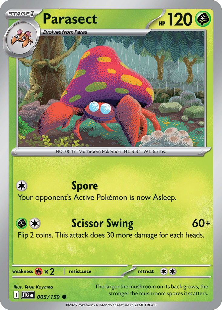Parasect - 005/159 - Common