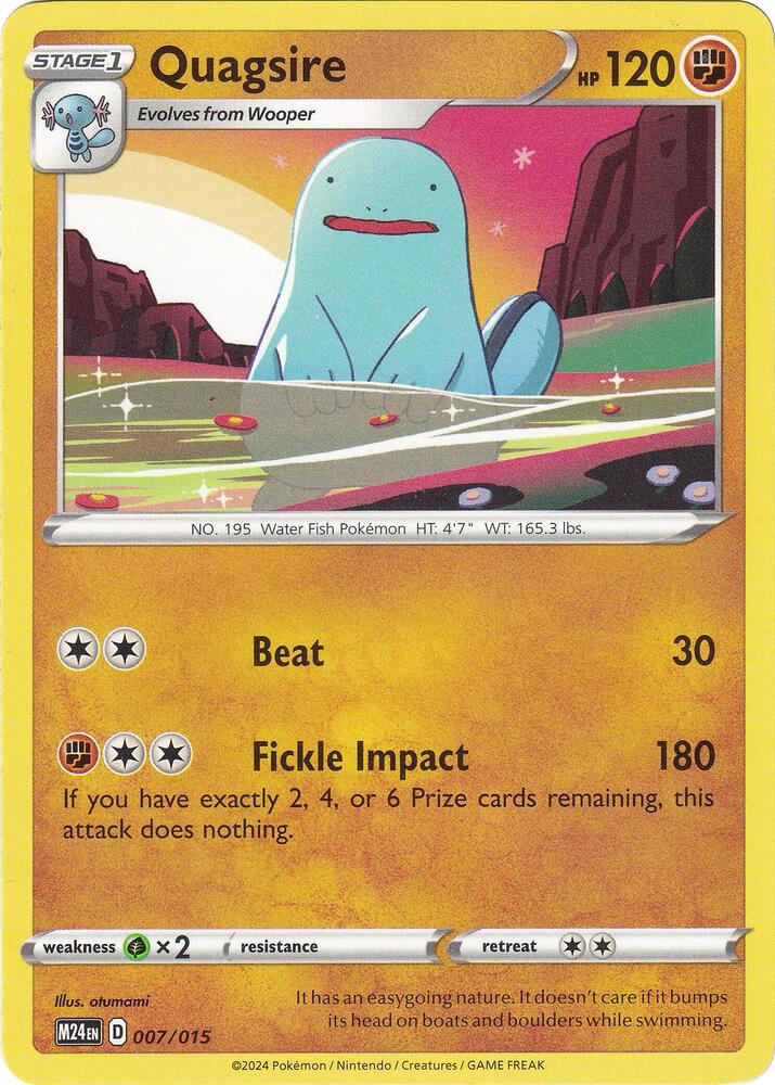 Quagsire - 007/015