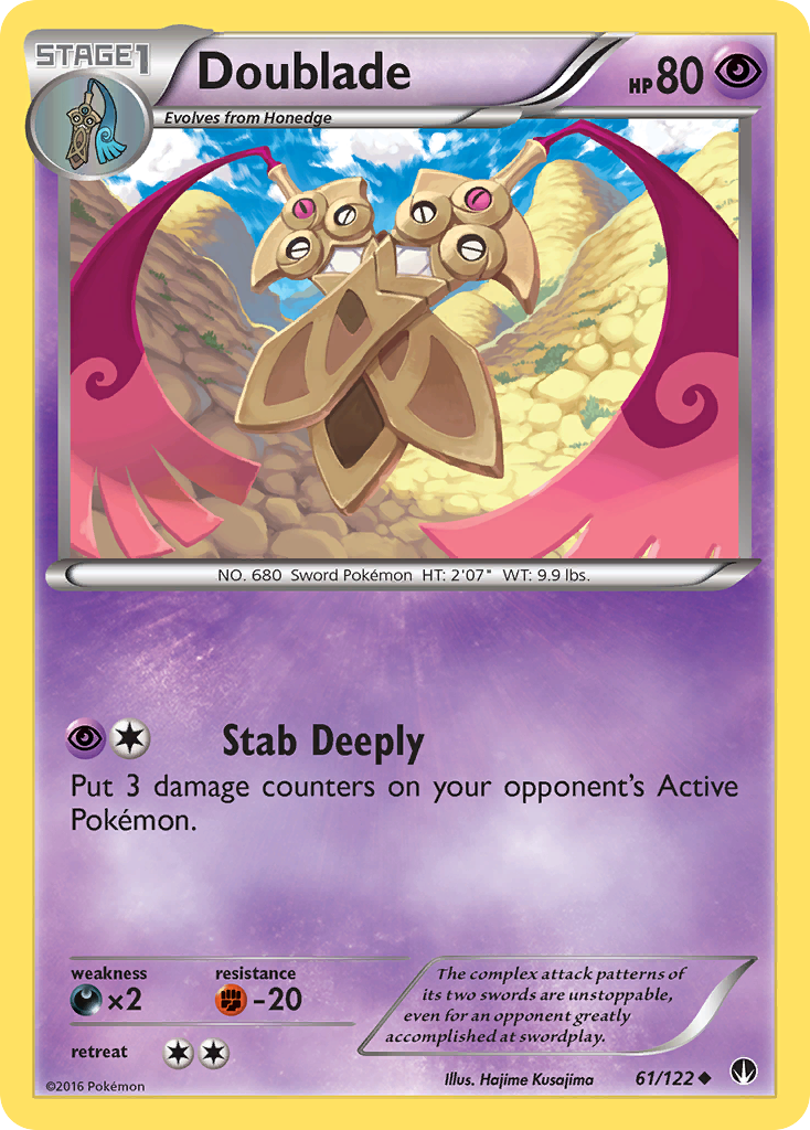 Doublade - 061/122 - Uncommon