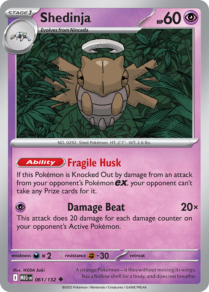 Shedinja - 061/132 - Uncommon