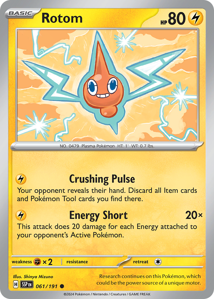 Rotom - 061/191 - Common