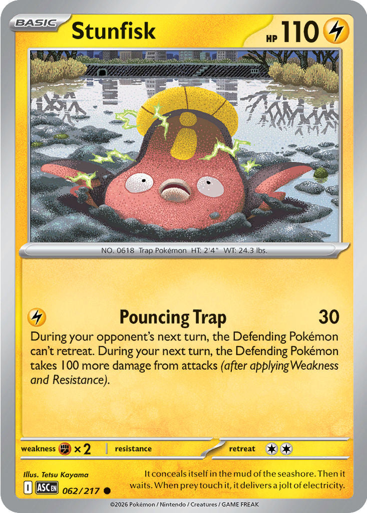Stunfisk - 062/217 - Common