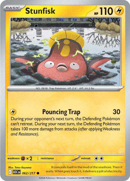 Stunfisk - 062/217 - Common