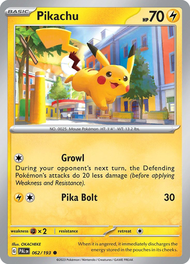 Pikachu - 062/193 - Common