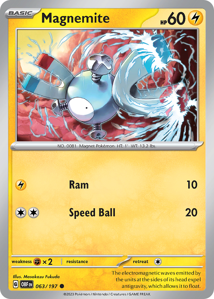Magnemite - 063/197 - Common