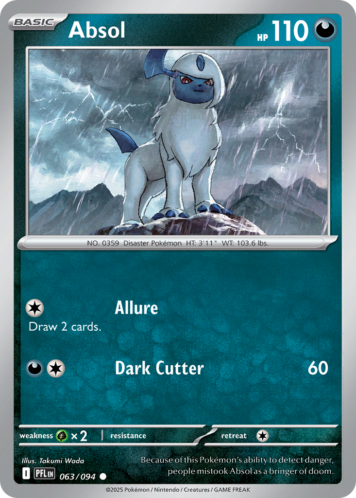 Absol - 063/094 - Common