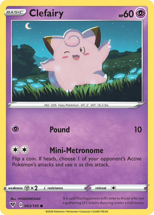 Clefairy - 063/185 - Common