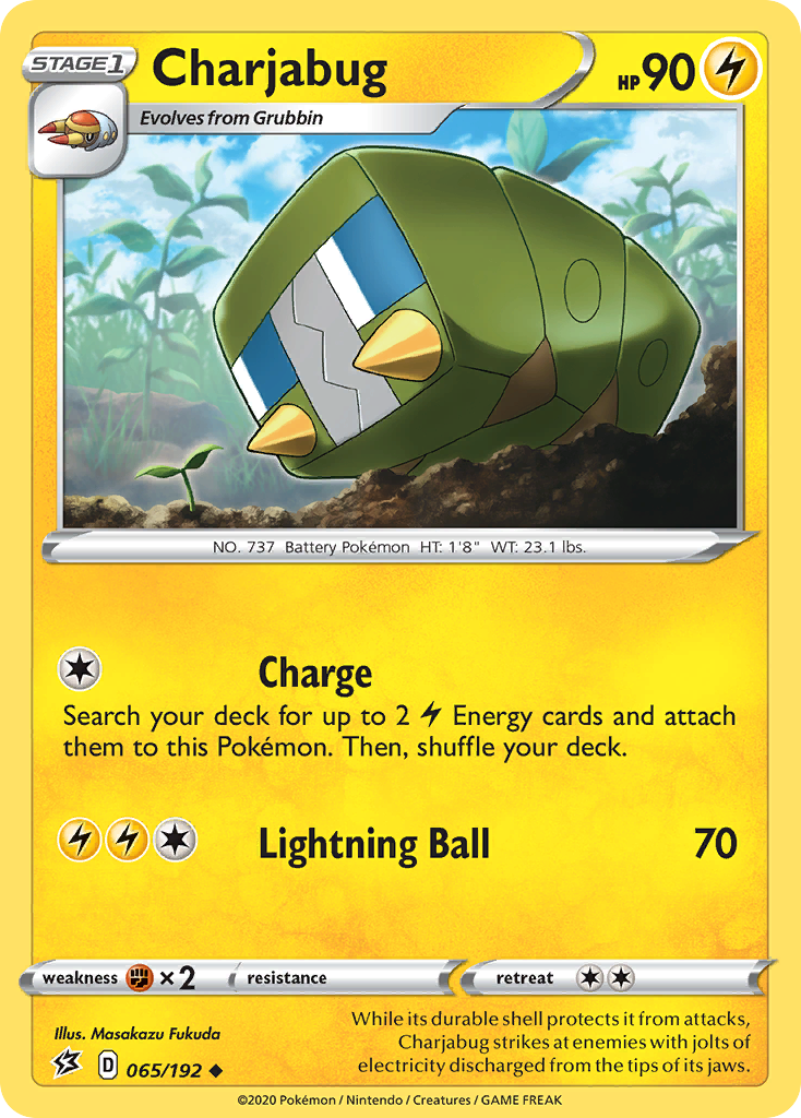 Charjabug - 065/192 - Uncommon