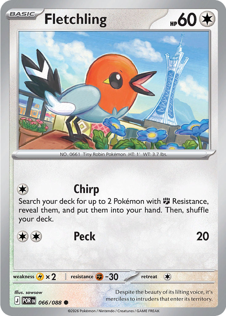 Fletchling - 066/088 - Common