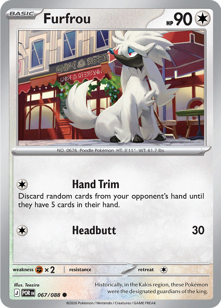 Furfrou - 067/088 - Common
