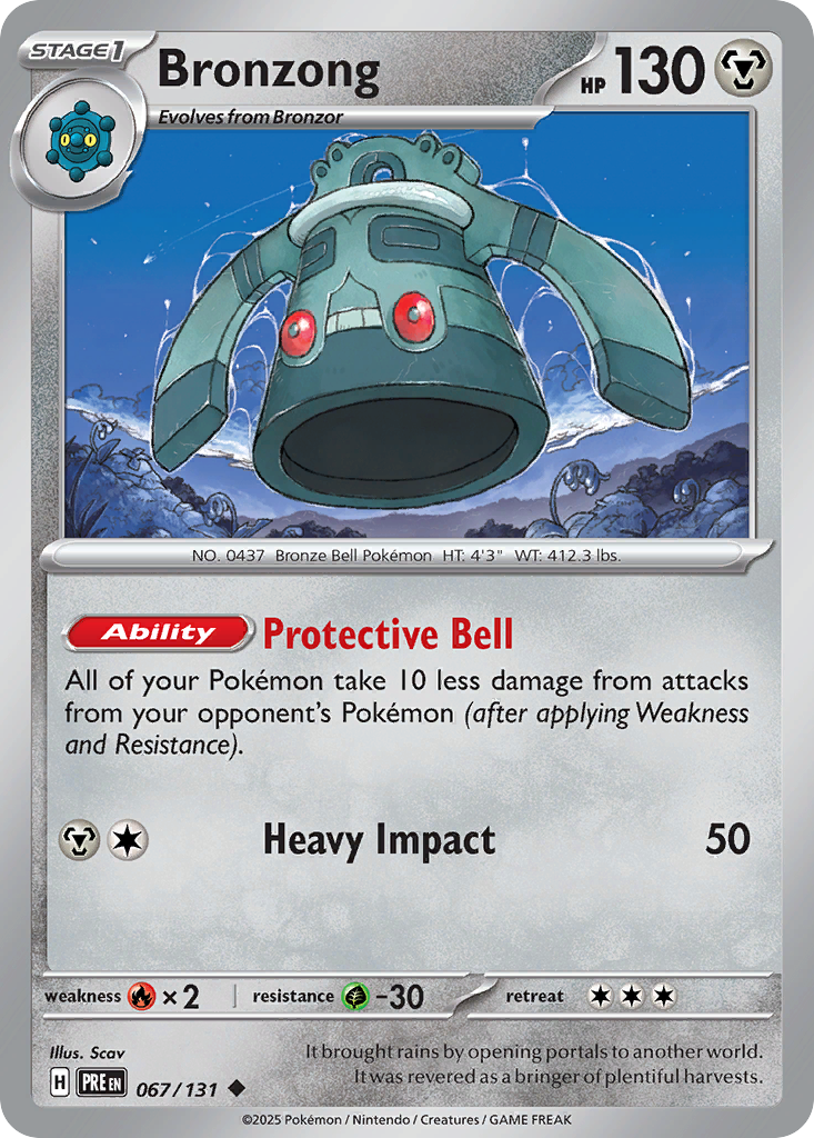 Bronzong - 067/131 - Uncommon