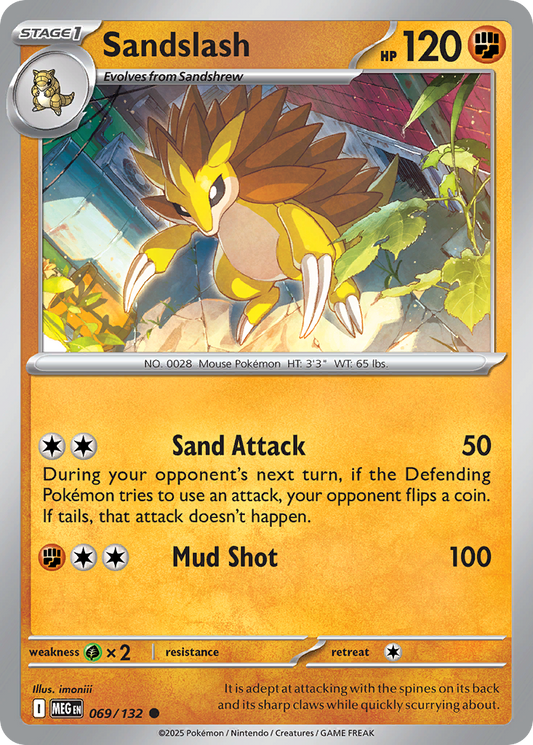 Sandslash - 069/132 - Common