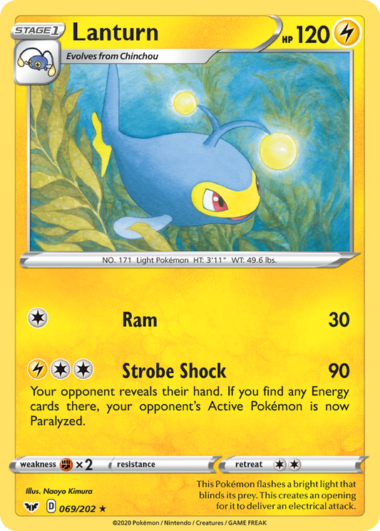 Lanturn - 069/202 - Rare