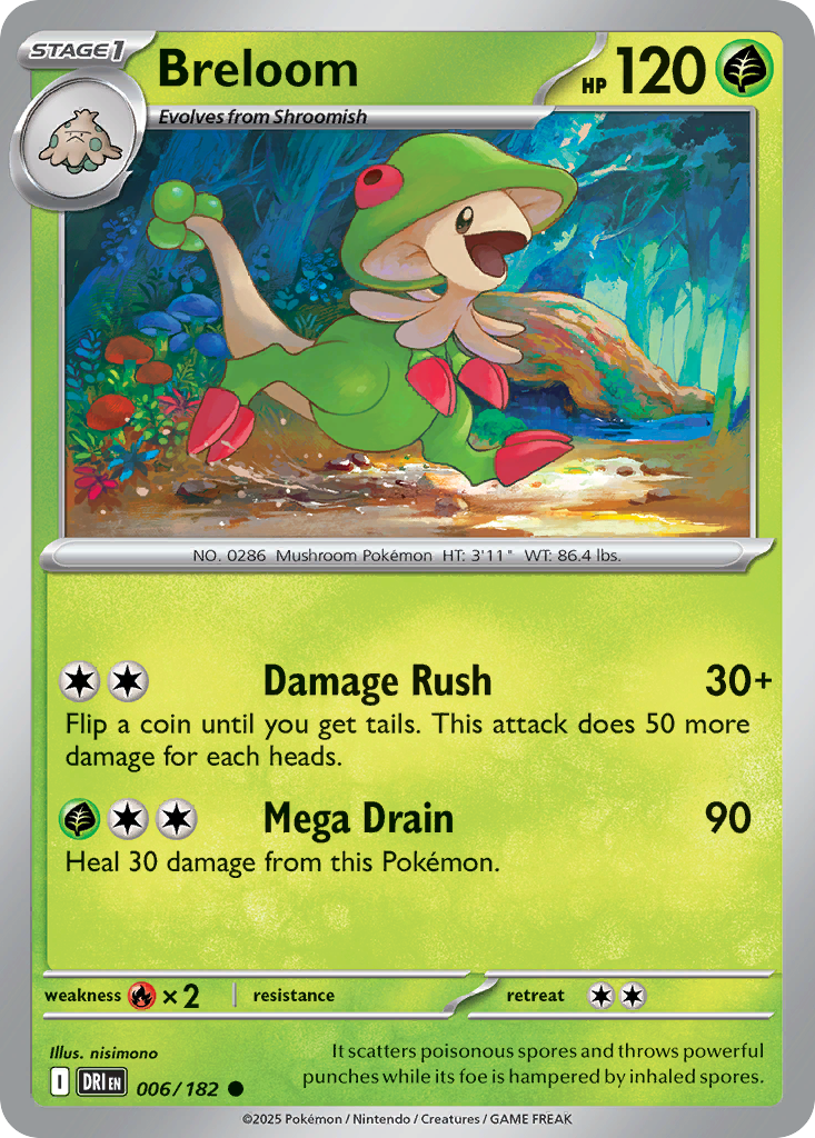 Breloom - 006/182 - Common