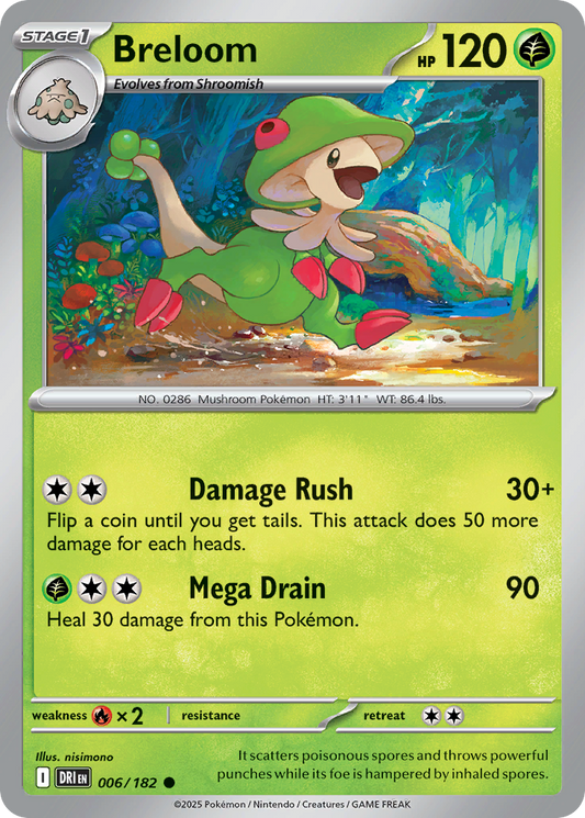 Breloom - 006/182 - Common