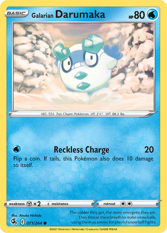 Galarian Darumaka - 071/264 - Common