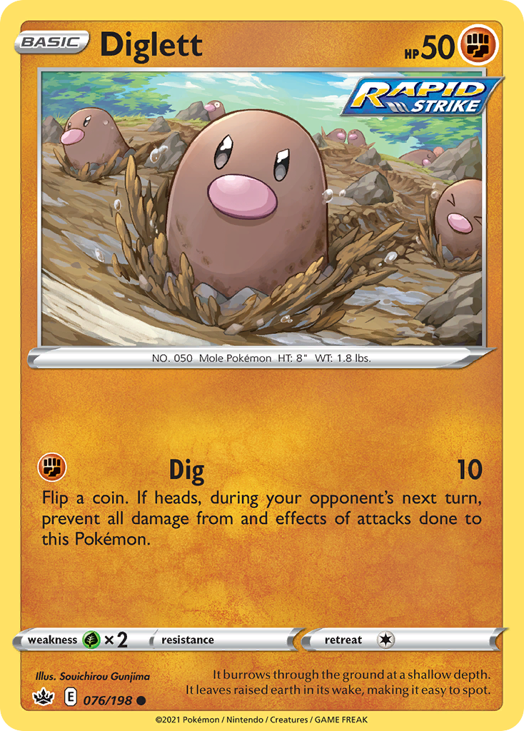 Diglett - 076/498 - Common