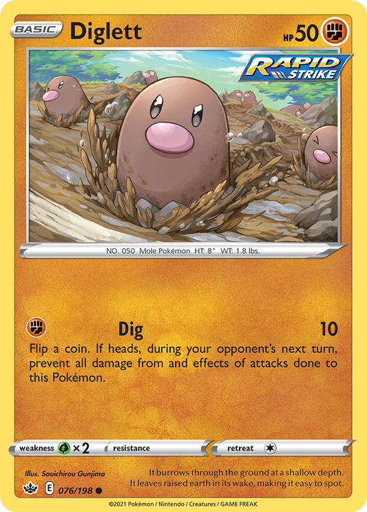 Diglett - 076/498 - Common